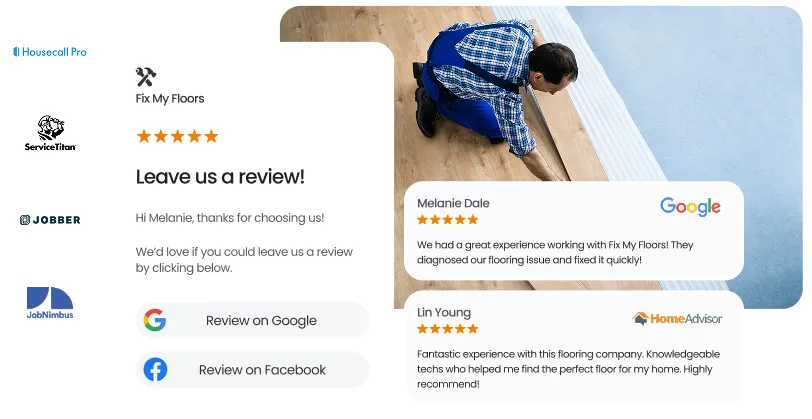 Birdeye Reviews AI agent showing automated review generation and response capabilities