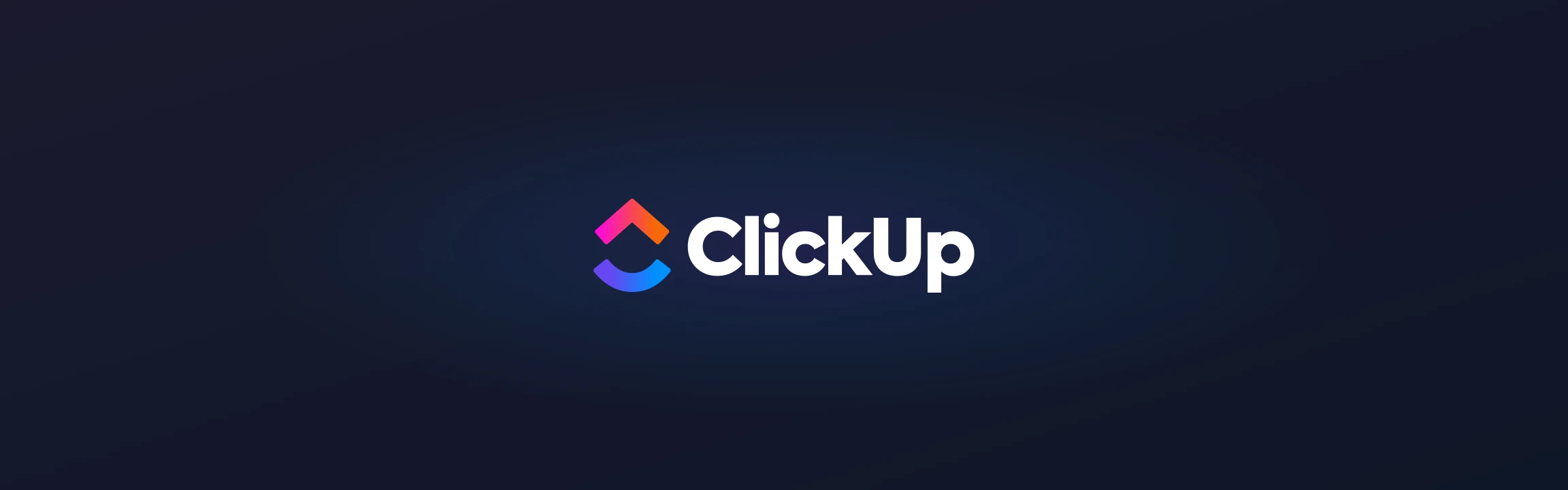 ClickUp logo and branding