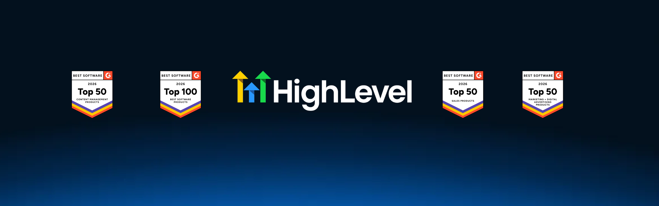 GoHighLevel logo and branding
