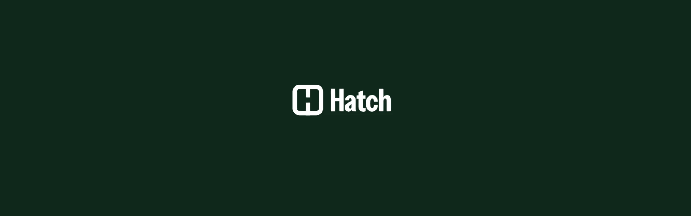 Hatch logo and branding