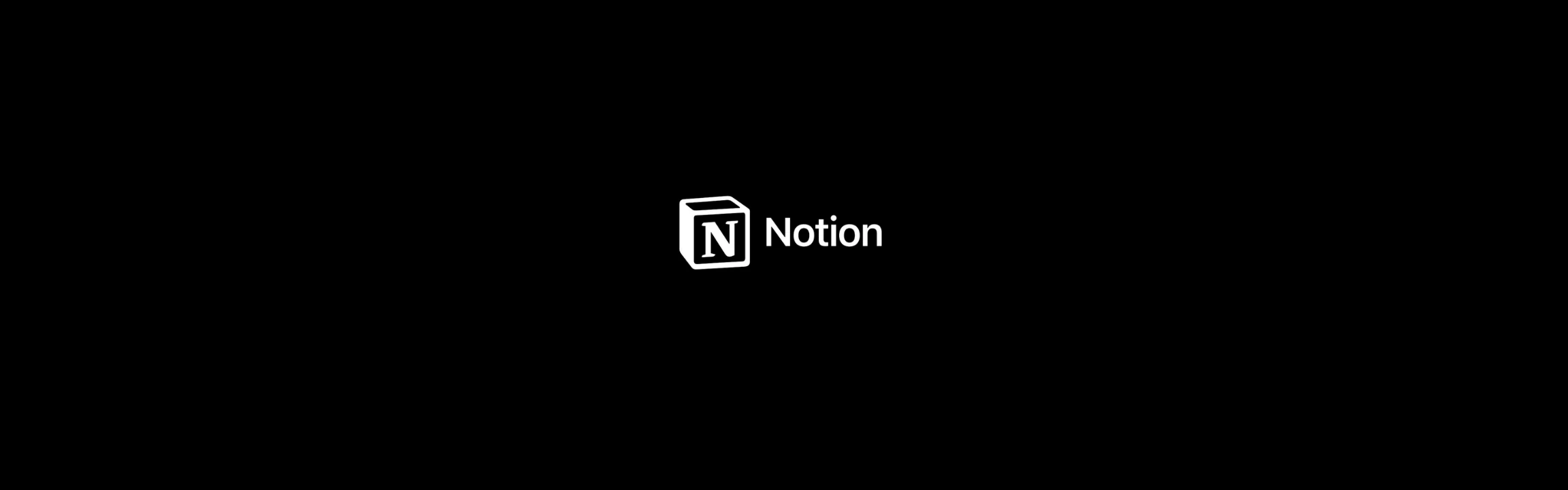 Notion logo and branding