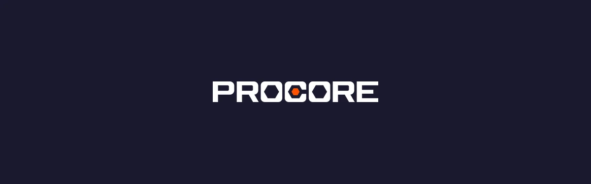Procore logo and branding