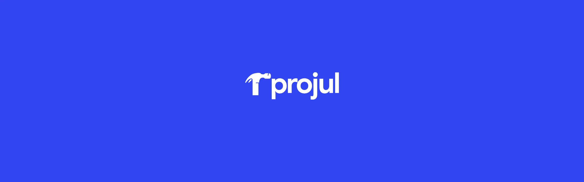 Projul logo and branding