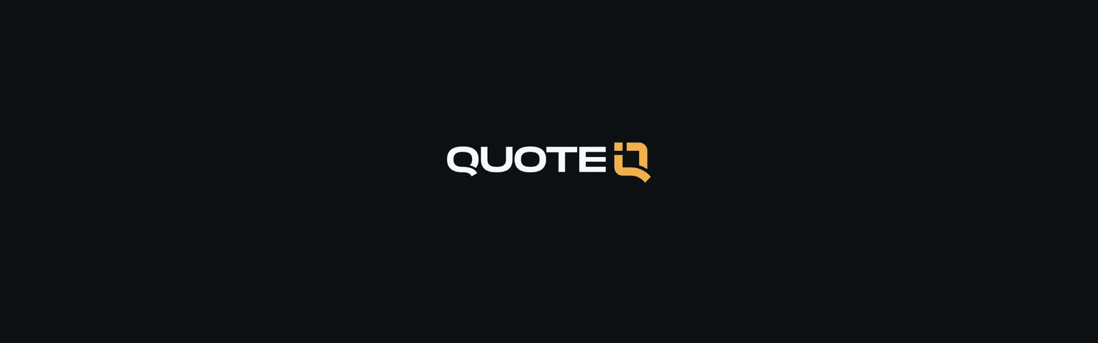 QuoteIQ logo and branding
