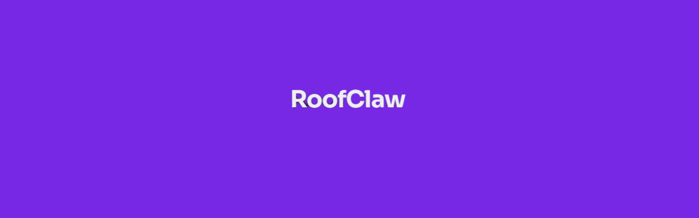 RoofClaw logo and branding