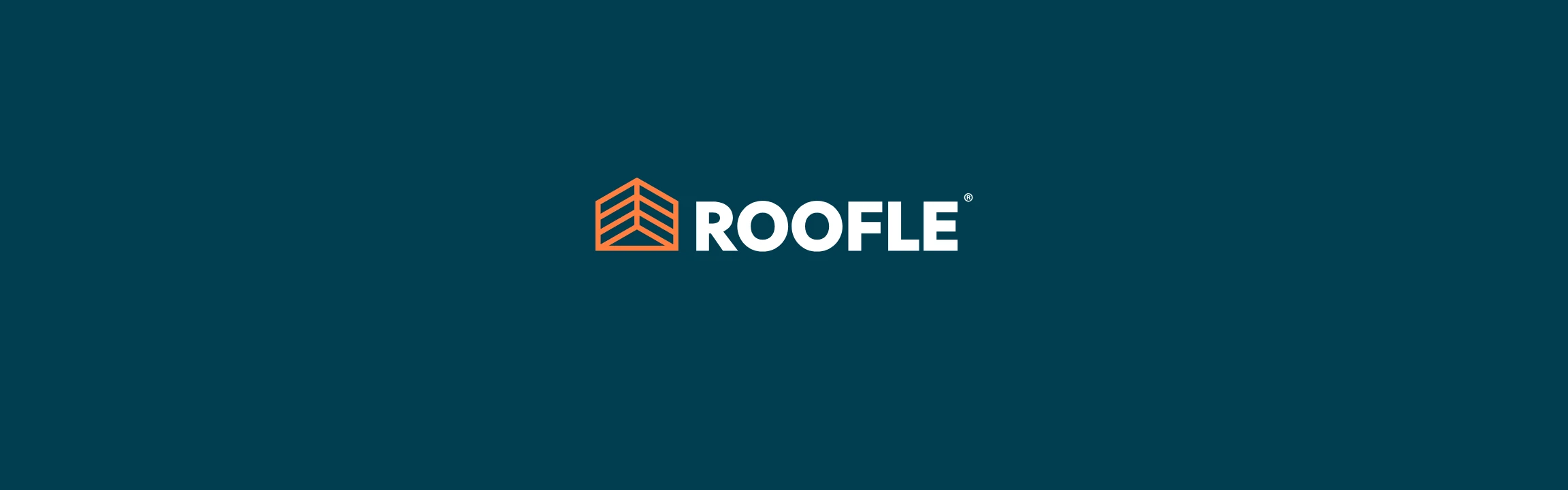 Roofle logo and branding