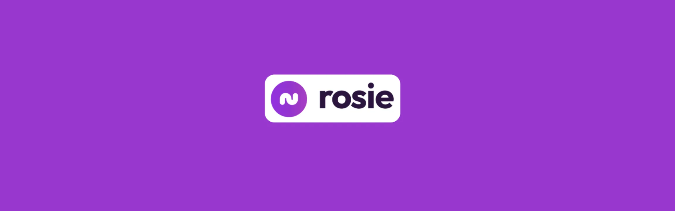 Rosie logo and branding