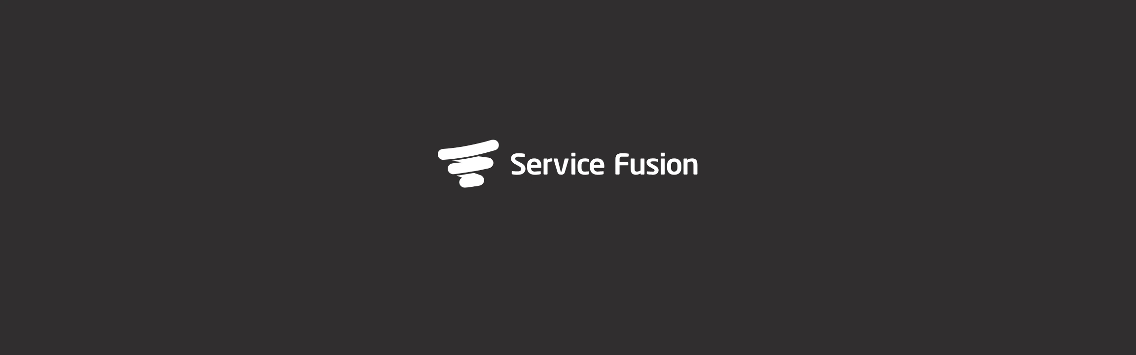 Service Fusion logo and branding